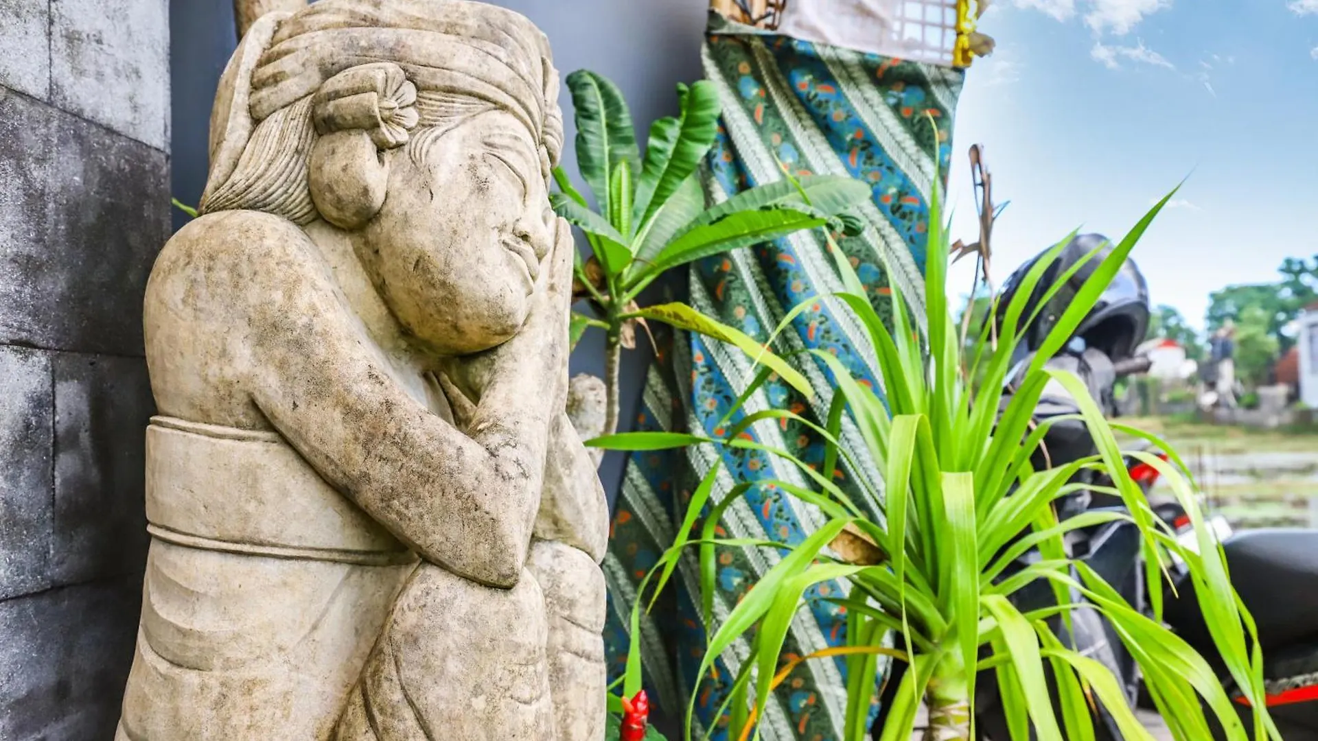 Guest house White Blue House 7 -Pvt Room, Shared Pool&Kitchen Ubud  Indonesia